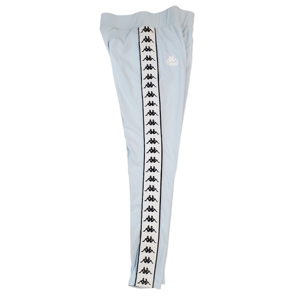 KAPPA Womens Leggings 222 Banda Anen Blue White Size Medium - Picture 6 of 12